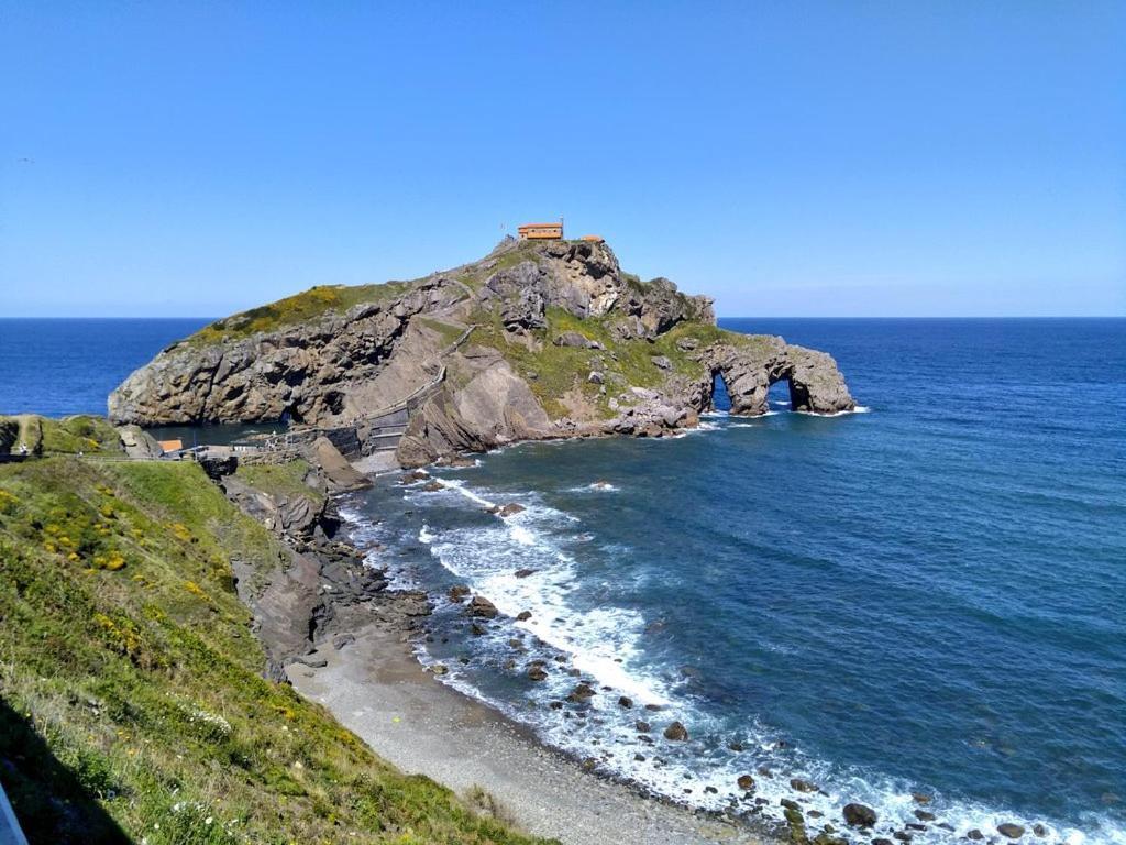 Laga Blue Surf Villa Ibarrangelu Luaran gambar